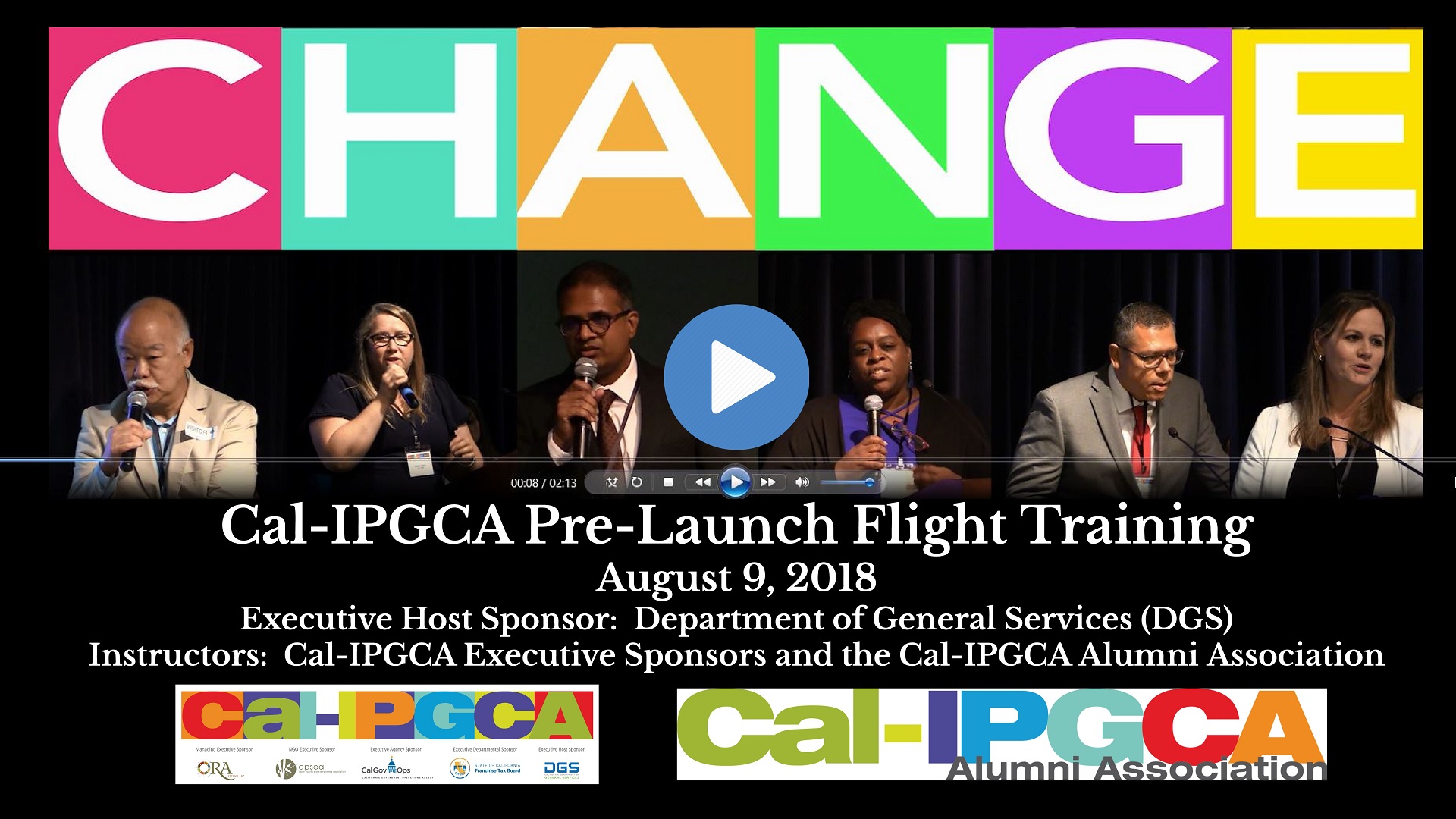 Cal-IPGCA Pre-Launch Flight Training